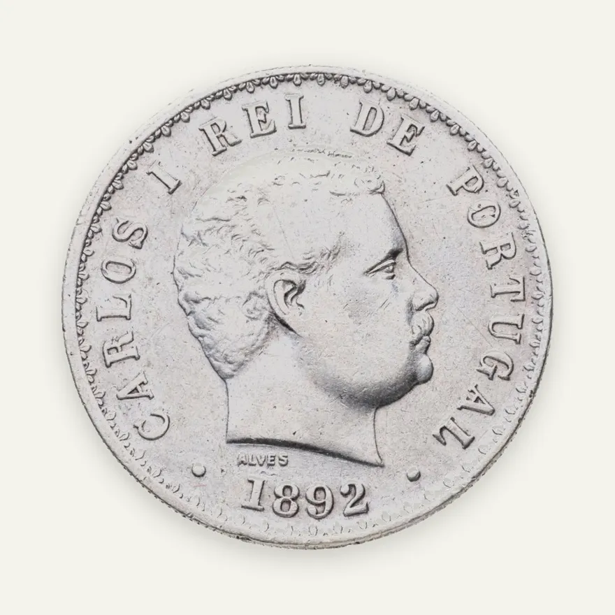 Португалия 500 реалов (рейс, reis) 1892