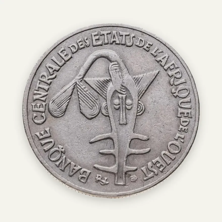 Западная Африка (BCEAO) 50 франков (francs) 2002, реверс