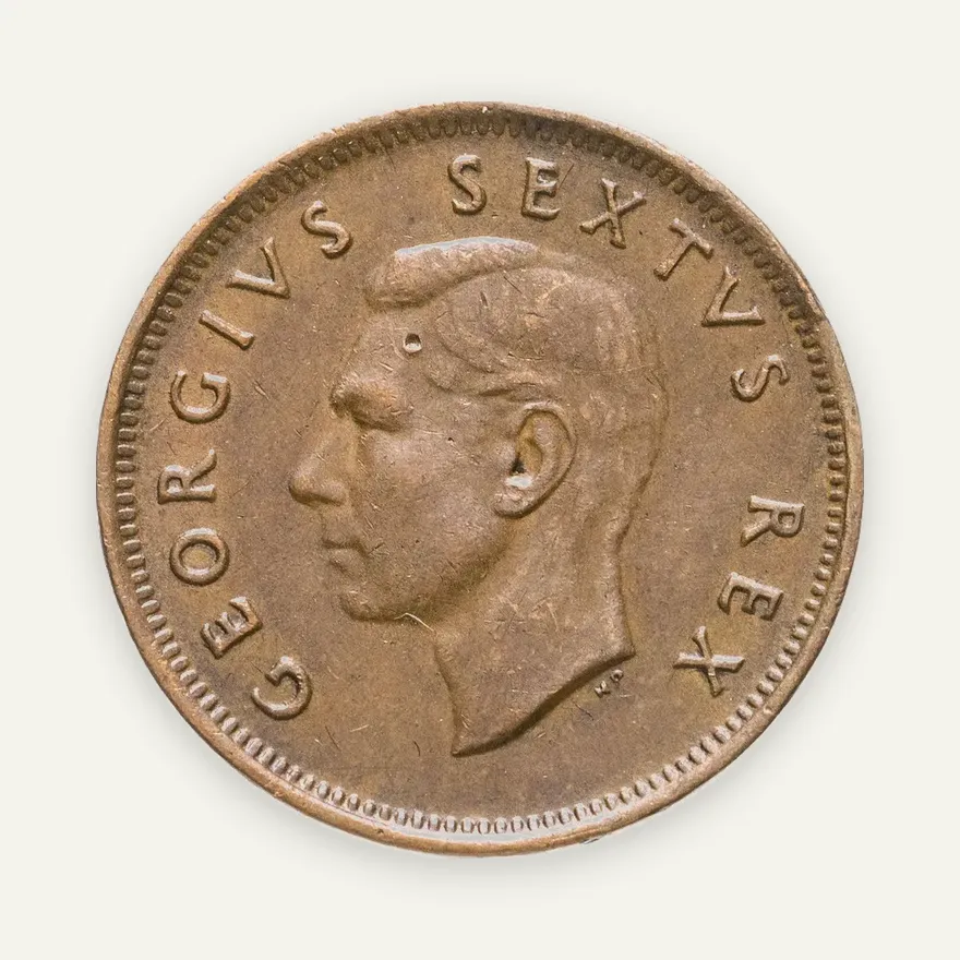 ЮАР 1/4 пенни (penny) 1949, реверс