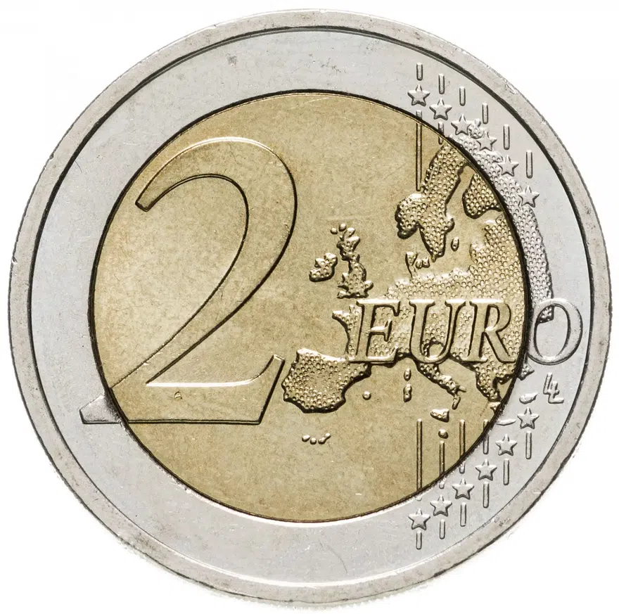 Ирландия 2 евро 2012 "10 лет евро", реверс