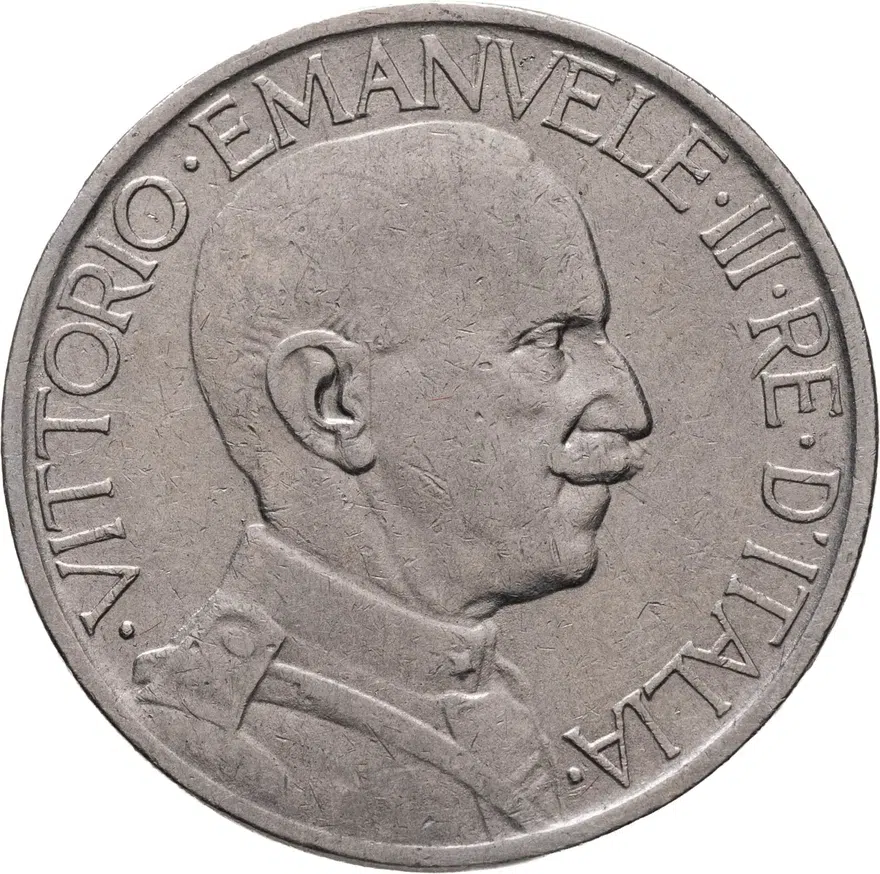 Италия 2 лиры (lire) 1923