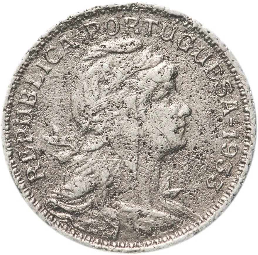 Гвинея-Бисау Португальская 50 сентаво (centavos) 1933, реверс