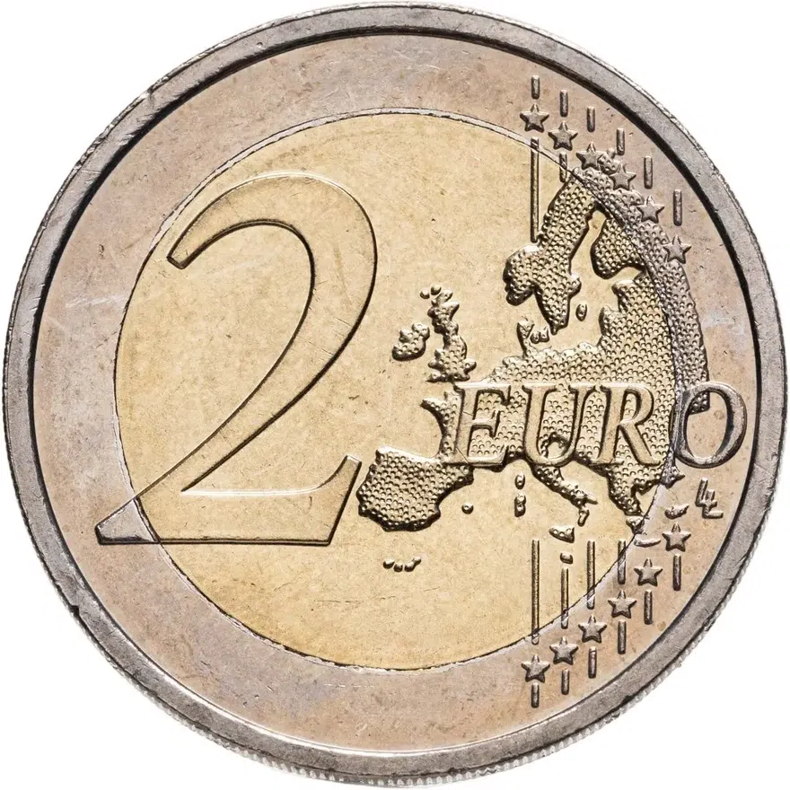 Ирландия 2 euro (евро) 2007 "50 лет подписания Римского договора", реверс