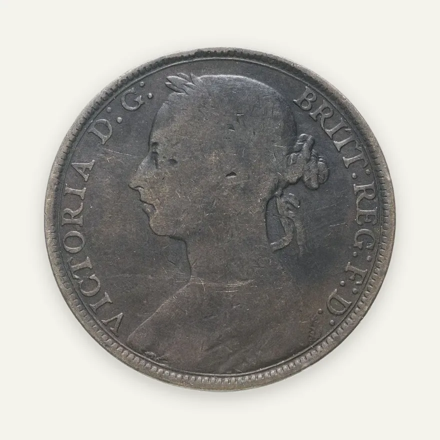 Великобритания 1 пенни (penny) 1892, реверс