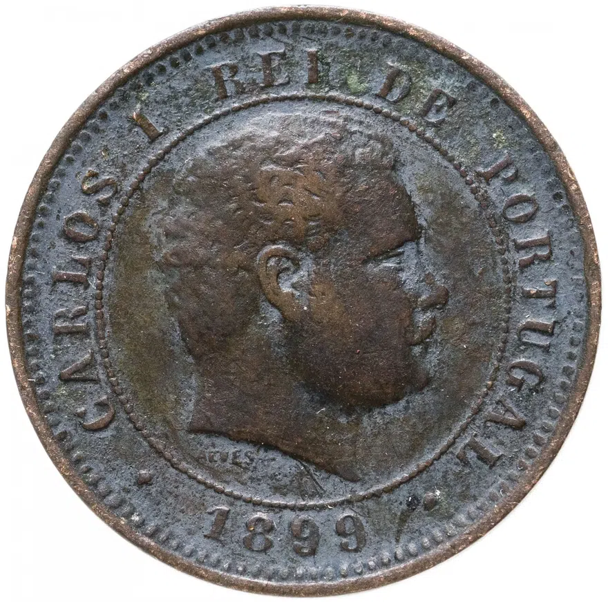 Португалия 5 рейс (reis) 1899