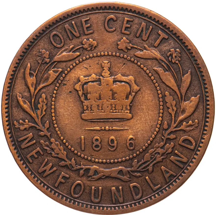 Ньюфаундленд 1 цент (cent) 1896