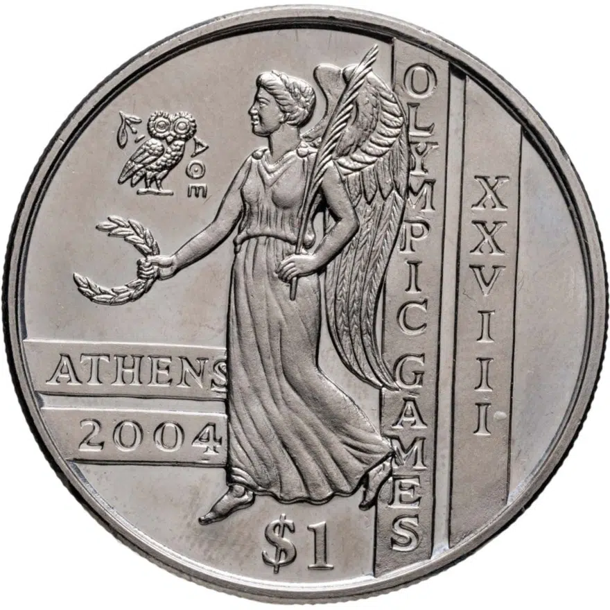 Сьерра-Леоне 1 доллар (dollar) 2004 XXVIII летние Олимпийские Игры, Афины 2004