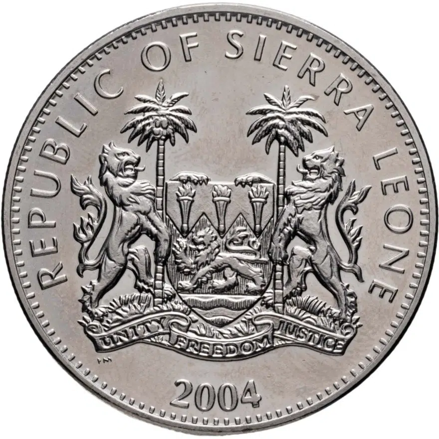 Сьерра-Леоне 1 доллар (dollar) 2004 XXVIII летние Олимпийские Игры, Афины 2004, реверс
