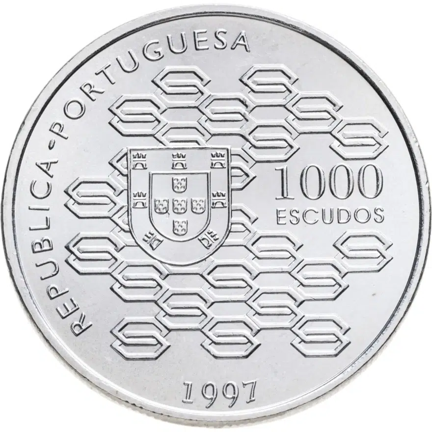 Португалия 1000 эскудо (escudos) 1997 "200 лет Государственному кредитованию"