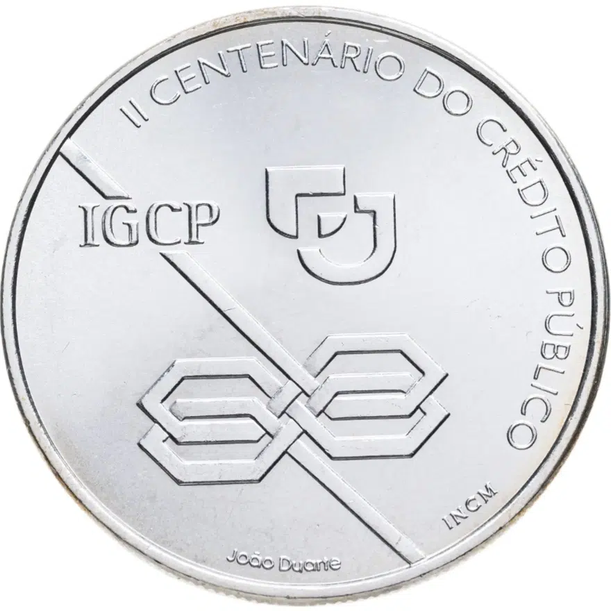 Португалия 1000 эскудо (escudos) 1997 "200 лет Государственному кредитованию", реверс