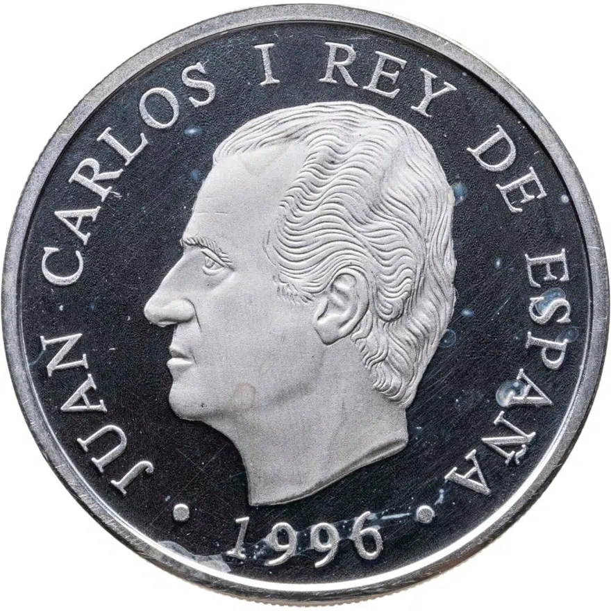 Испания 1000 песет (pesetas, ptas) 1996 Летние Паралимпийские Игры Атланта-1996, реверс