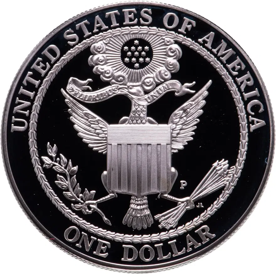 США 1 доллар (dollar) 2008 P американский белоголовый орлан, аверс