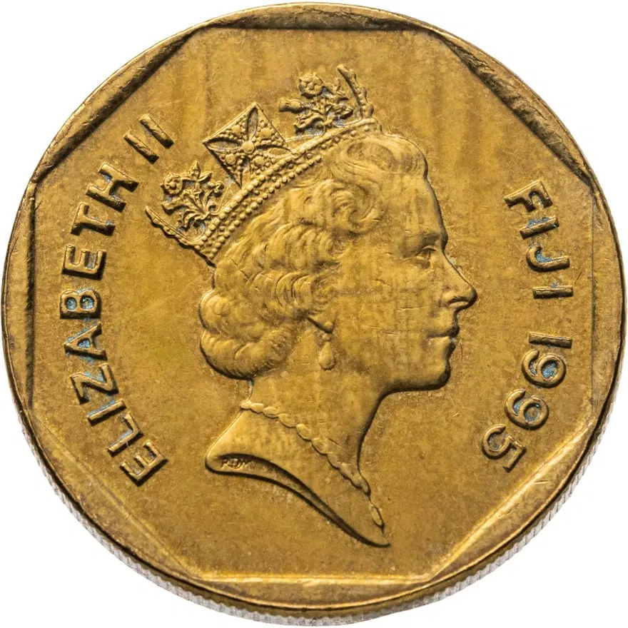 Фиджи 1 доллар (dollar) 1995, реверс