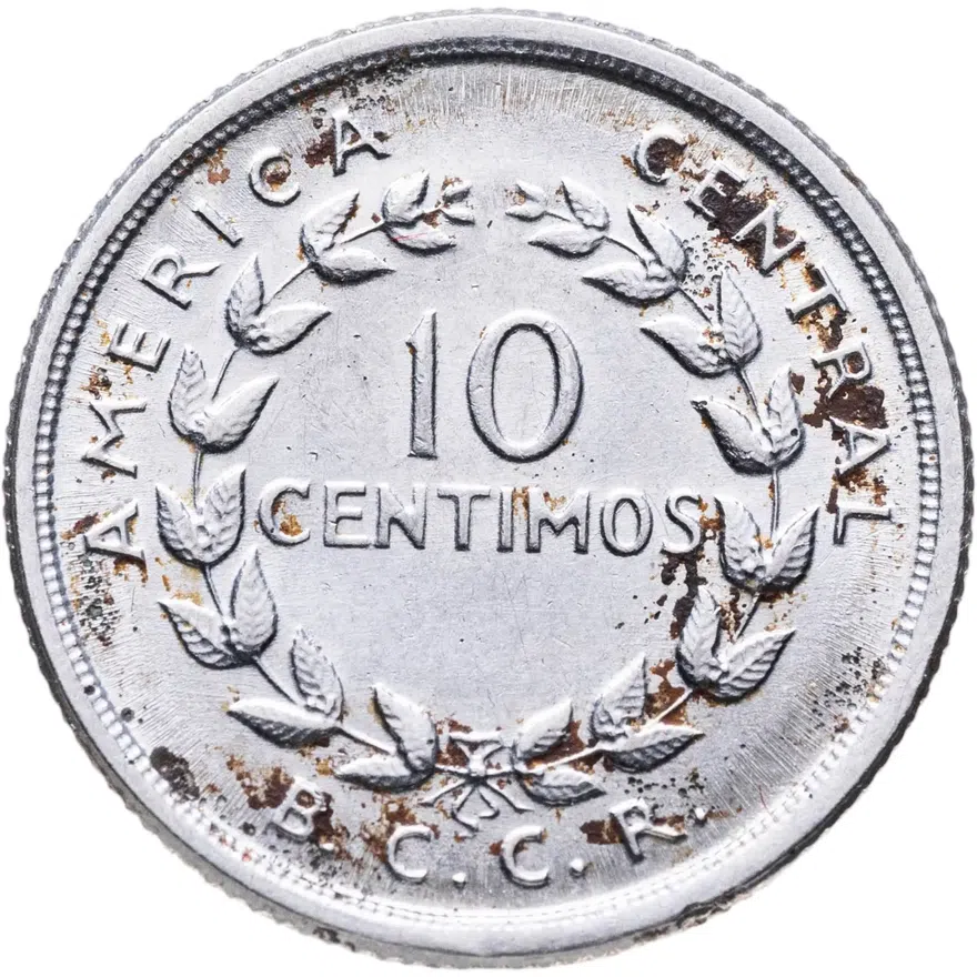 Коста-Рика 10 сентимо (centimos) 1953