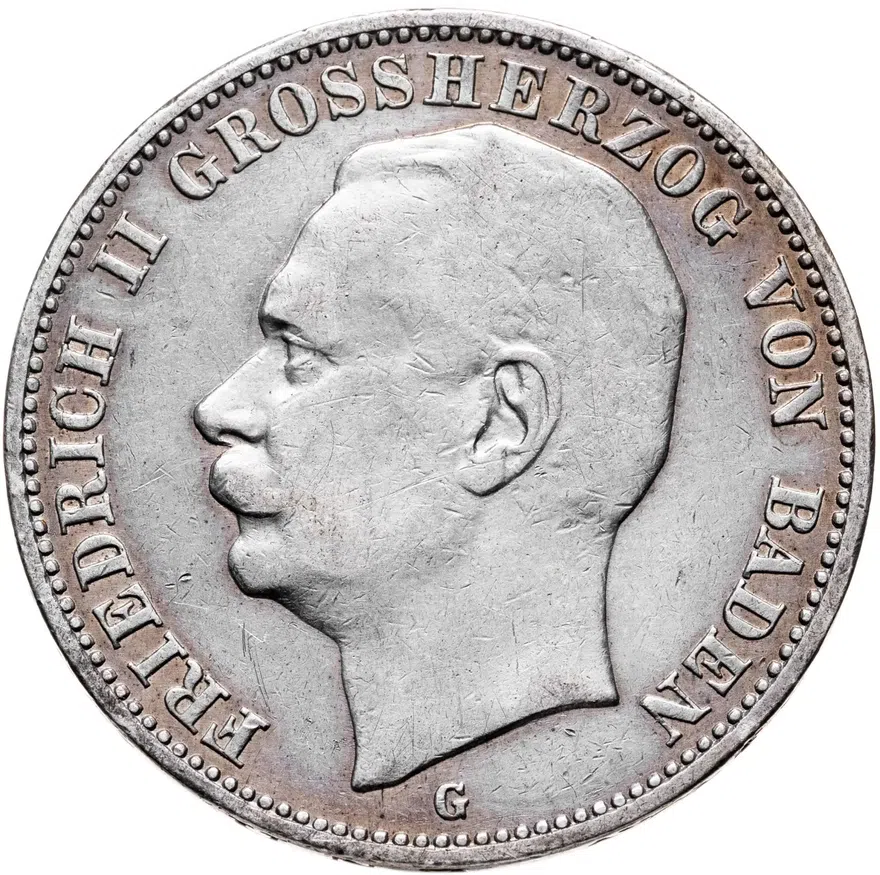 Германия (Империя) 3 марки (mark) 1909