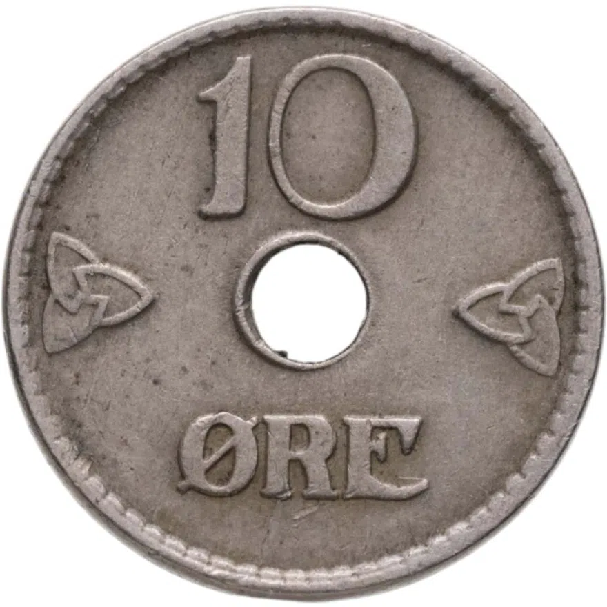 Норвегия 10 эре (ore) 1925