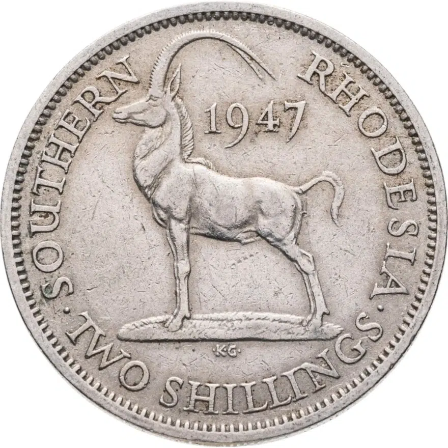 Южная Родезия 2 шиллинга (shillings) 1947