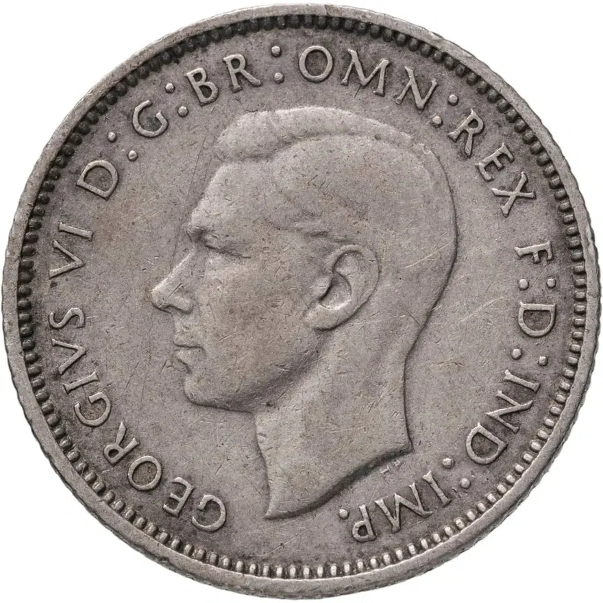 Австралия 6 пенсов (pence) 1938