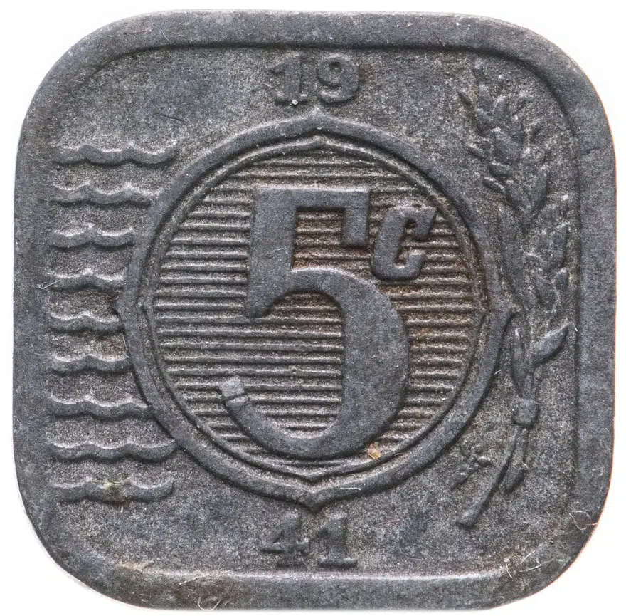 Нидерланды 5 центов (cents) 1941