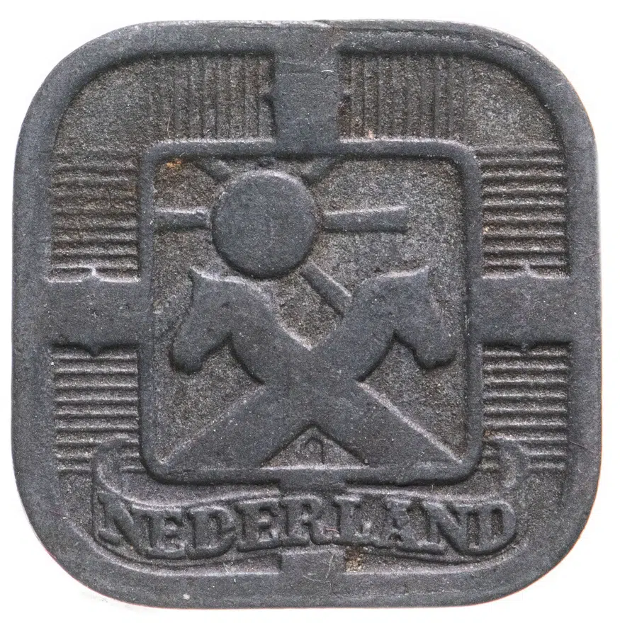 Нидерланды 5 центов (cents) 1941, реверс