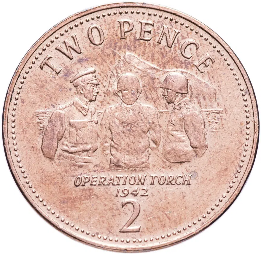 Гибралтар 2 пенса (pence) 2013