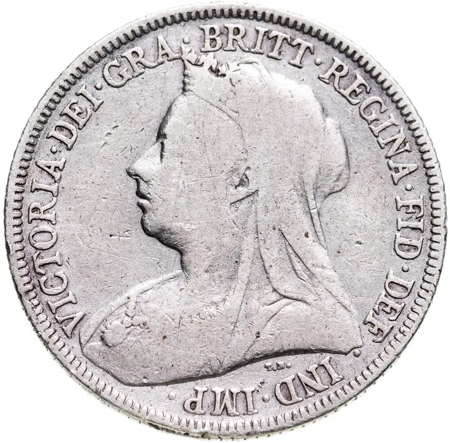 Великобритания 1 шиллинг (shilling) 1894