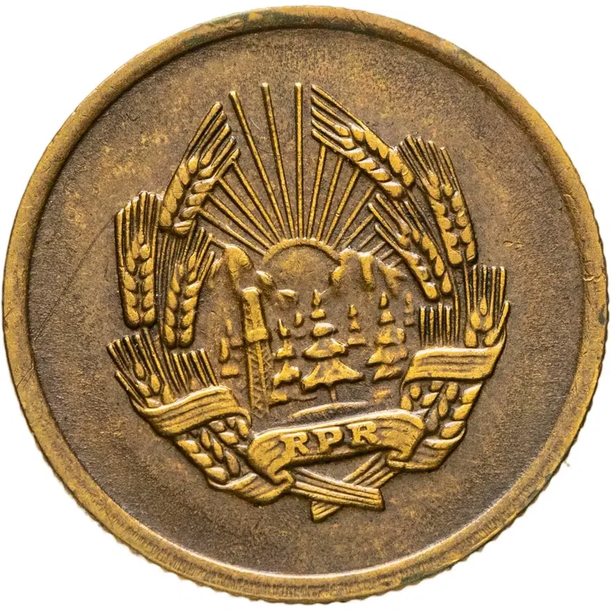 Румыния 3 бана (bani) 1952