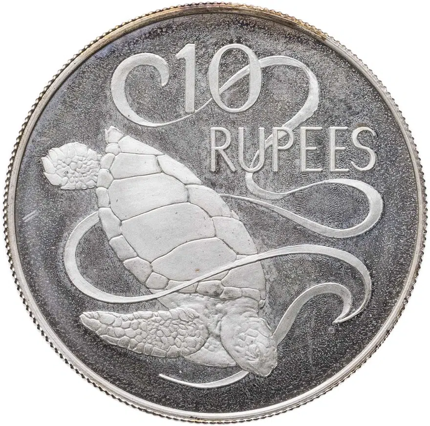 Сейшелы 10 рупий (rupee) 1974