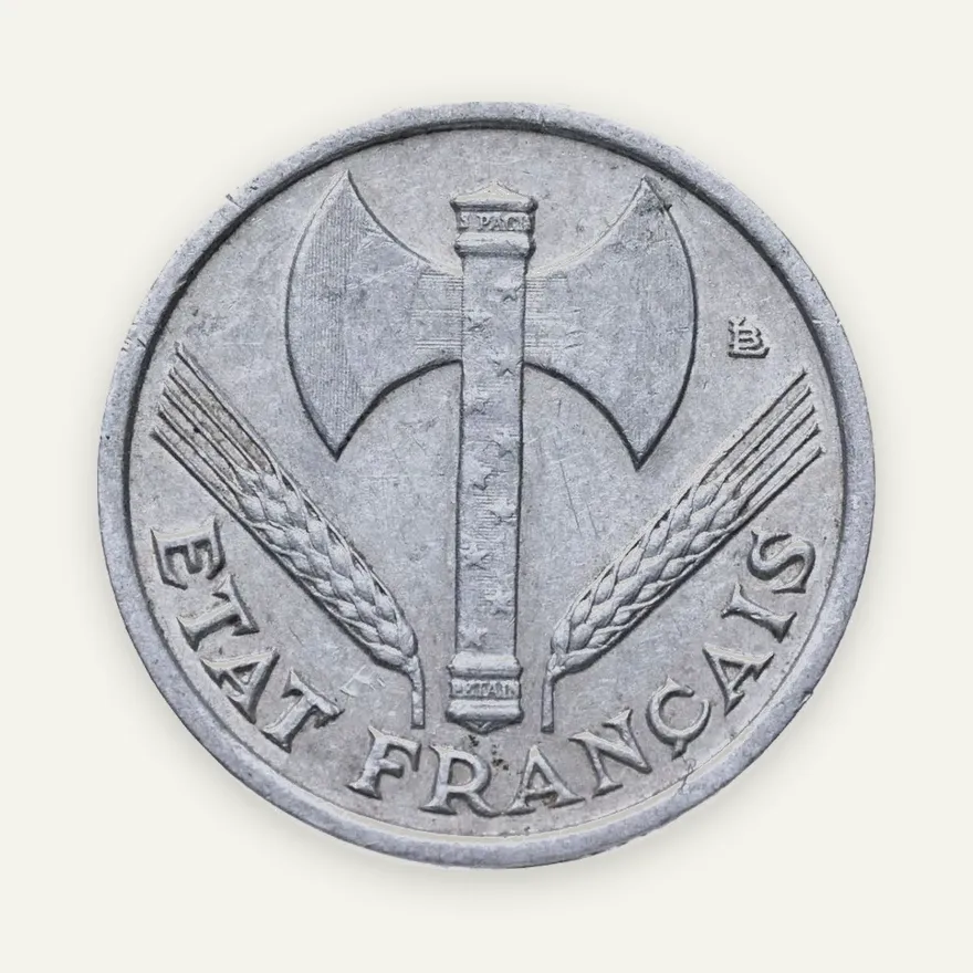 Франция 50 сантимов (centimes) 1942, аверс