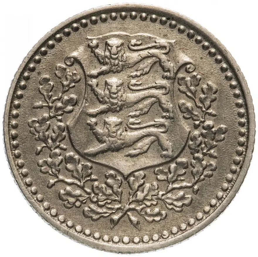 Эстония 1 марка (mark) 1926