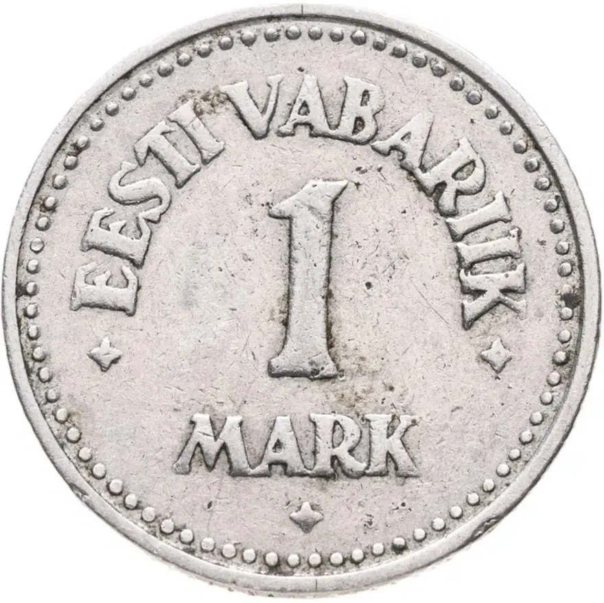 Эстония 1 марка 1922