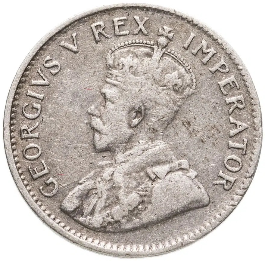 ЮАР 3 пенса (pence) 1933, реверс