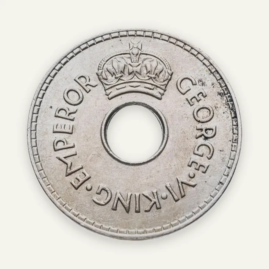 Фиджи 1 пенни (penny) 1937, реверс