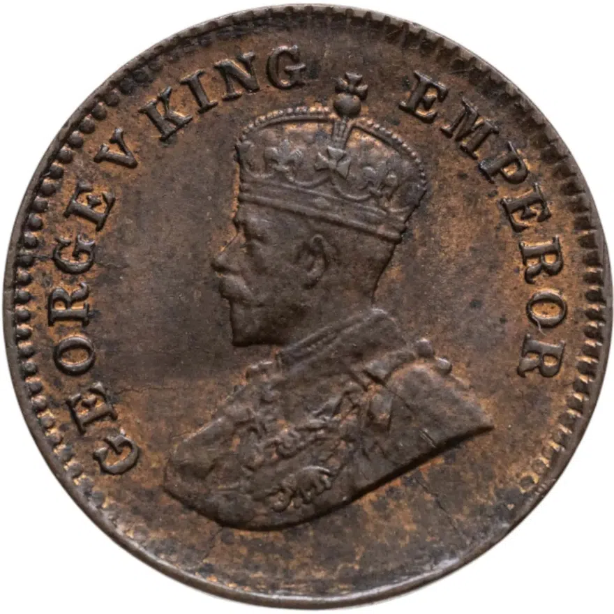 Индия (Британская) 1/12 анны (anna) 1921
