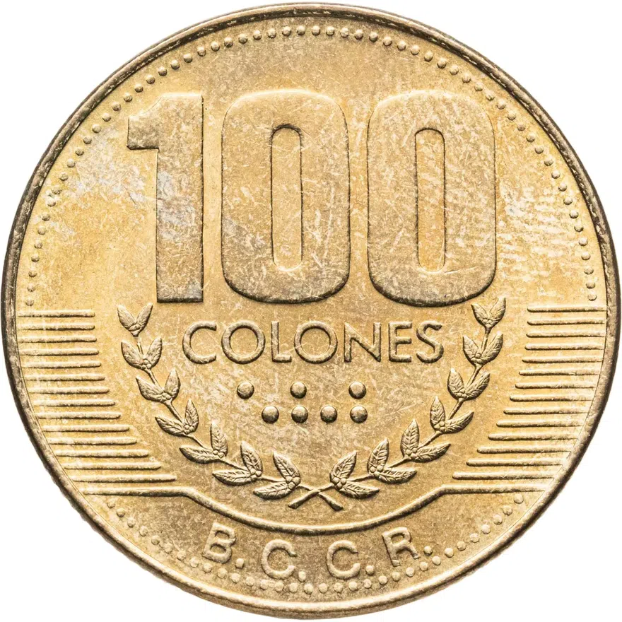 Коста-Рика 100 колонов (colones) 1999