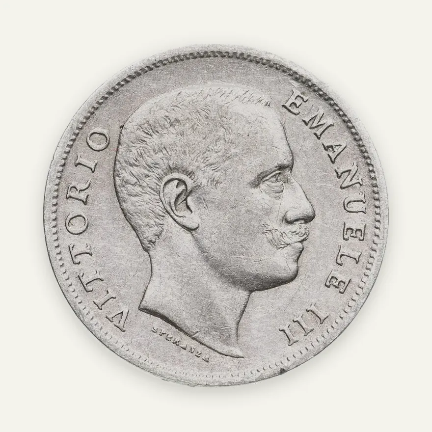 Италия 1 лира (lira) 1906