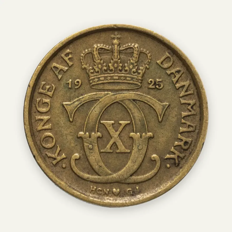 Дания 1/2 кроны (crown) 1925