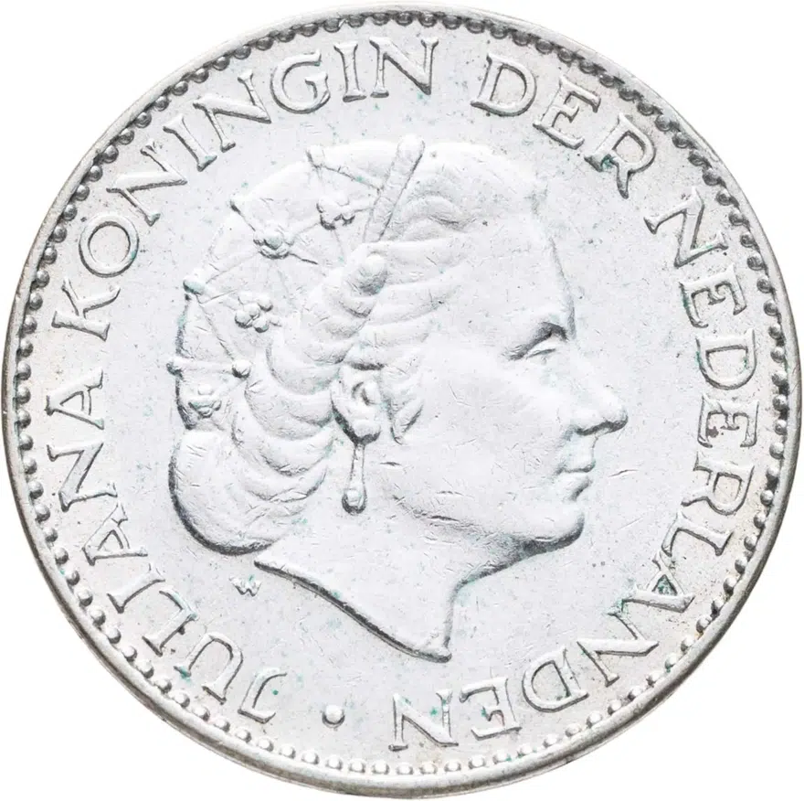 Нидерланды 1 гульден (gulden) 1957