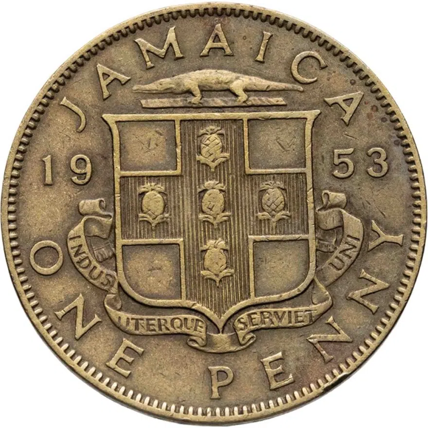 Ямайка 1 пенни (penny) 1953