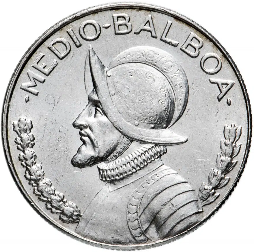 Панама 1/2 бальбоа (balboa) 1970