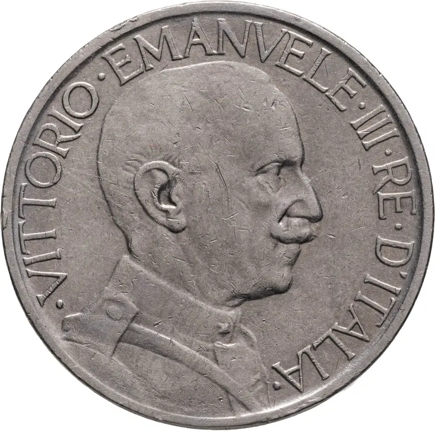 Италия 2 лиры 1925