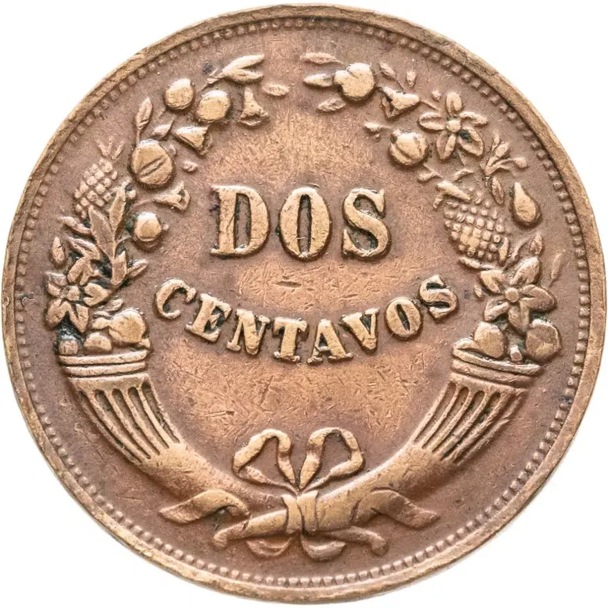 Перу 2 сентаво (centavos) 1944