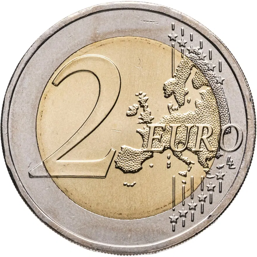 Португалия 2 евро 2016 Мост имени 25 апреля, реверс