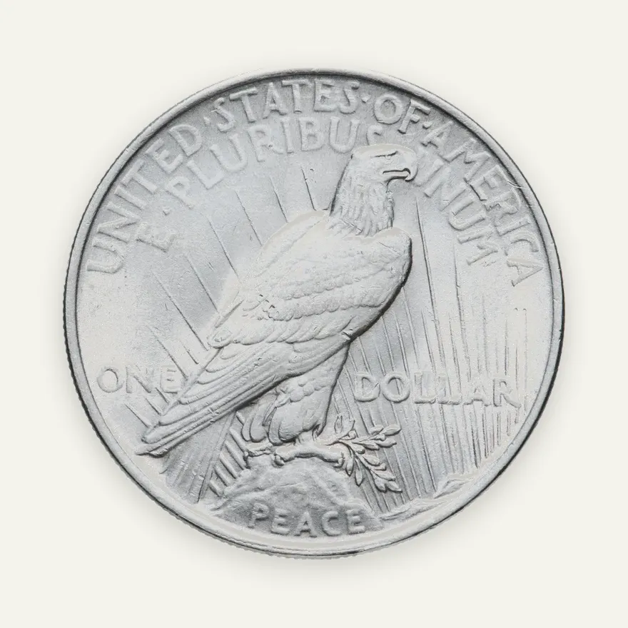 США 1 доллар (dollar) 1924 Peace Dollar (мирный доллар), реверс