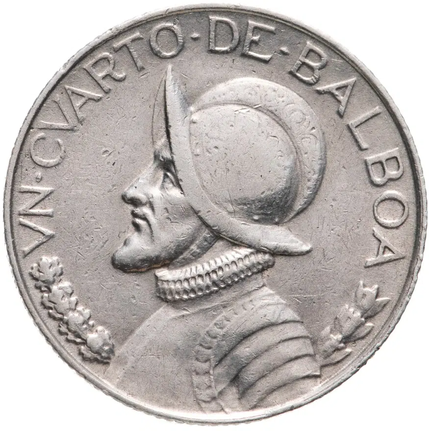 Панама 1/4 бальбоа (balboa) 1933