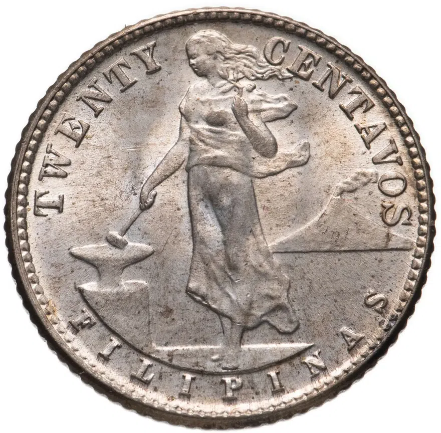 Филиппины 20 сентаво (centavos) 1944