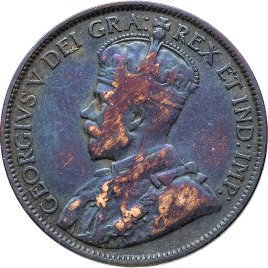 Ньюфаундленд  1 цент 1913, реверс