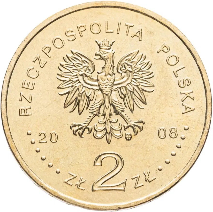 Польша 2 злотых (zlote) 2008  XXIX летние Олимпийские игры, Пекин 2008, реверс