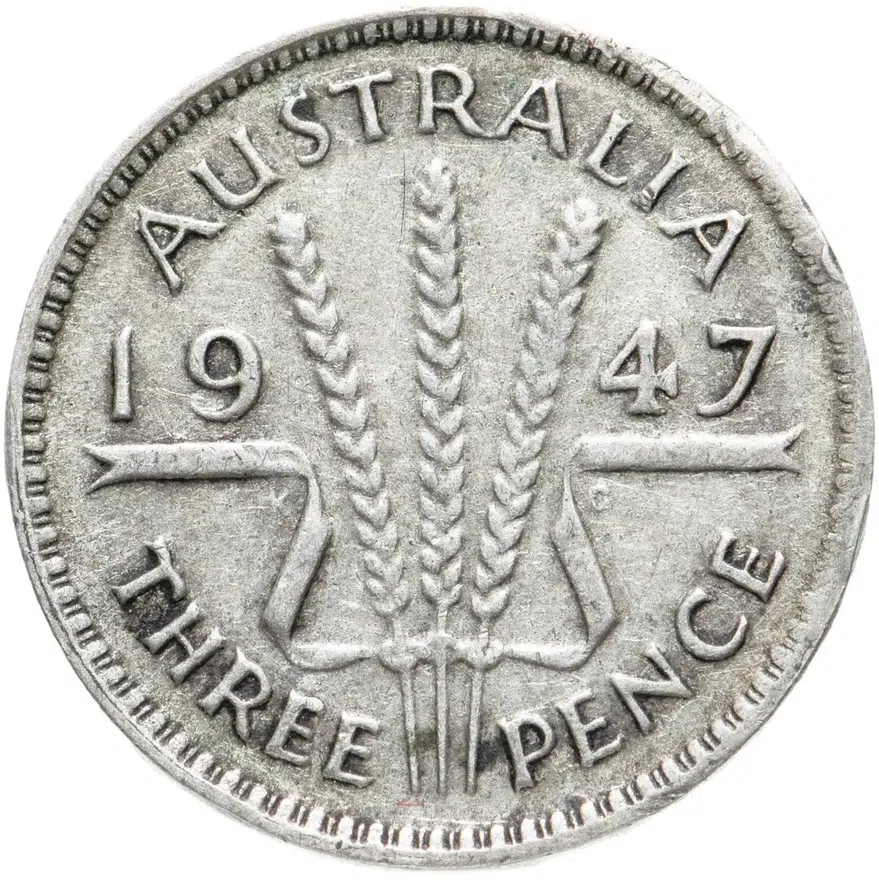 Австралия 3 пенса (pence) 1947