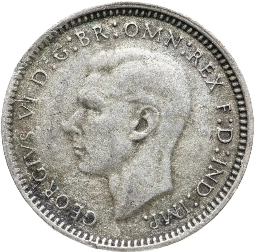 Австралия 3 пенса (pence) 1947, реверс